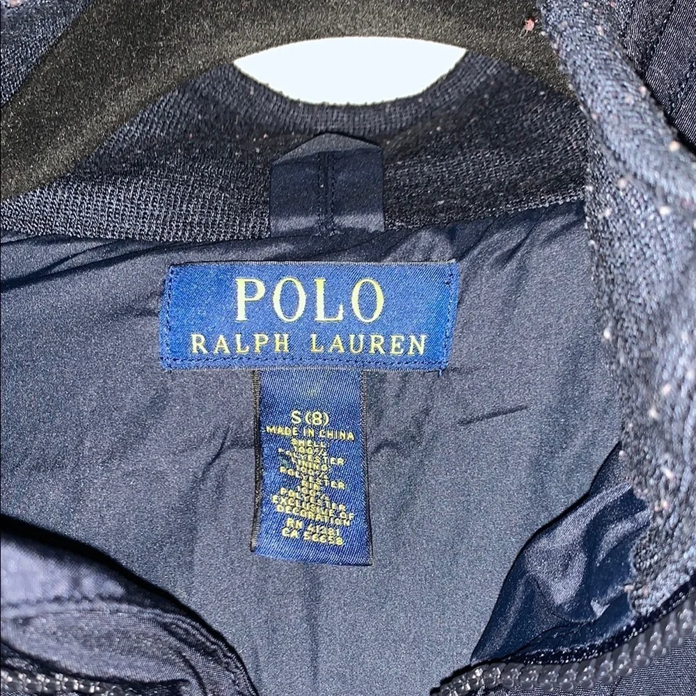 Gently Loved Unisex Navy Blue Hoodie by Ralph Lauren Polo